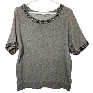 ⭐️ J Crew Women’s Jeweled Blouse Size Large